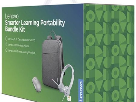 Bundle Lenovo Smarter Learning Portability Mochila 15.6   + Rato Wireless + Auscultadores Supply