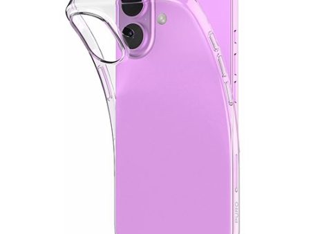 Capa Silicone Puro Nude 0.3 para iPhone 16 Plus - Transparente For Discount