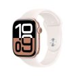 Apple Watch Series 10 GPS 46mm - Cellular - Alumínio Rosa Dourado | Bracelete Desportiva Rosa leve - M L Discount