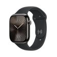 Apple Watch Series 10 GPS 46mm - Cellular - Titânio Ardósia | Bracelete Desportiva Preta - S M Online