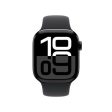 Apple Watch Series 10 GPS 42mm - Alumínio Preto Brilhante | Bracelete Desportiva Preta - S M Online now