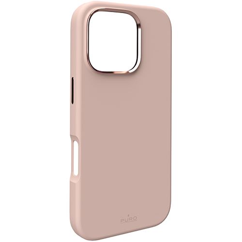 Capa Silicone Puro Icon Mag Pro para iPhone 16 Pro Max - Rosa Discount