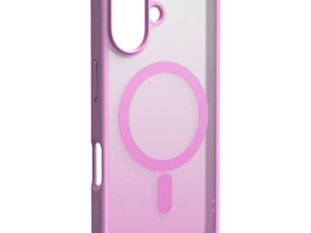 Capa Puro Gradient em TPU para iPhone 16 - Rosa Fashion