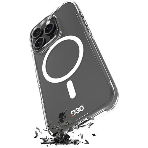 Capa Puro Impact Clear D3O para iPhone 16 Pro - Transparente Online Hot Sale