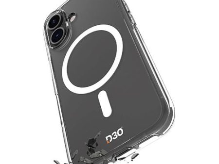 Capa Puro Impact Clear D3O para iPhone 16 - Transparente Supply