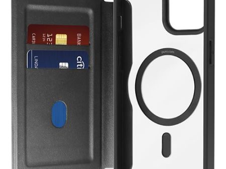 Capa Wallet Puro Bookmag para iPhone 16 Plus - Preta Online Sale