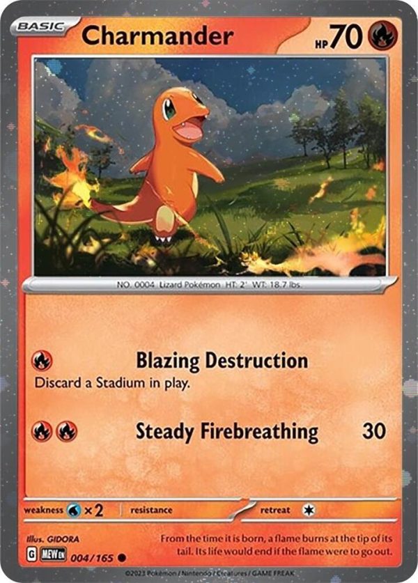 Charmander (004) (Cosmos Holo) [Scarlet & Violet: Black Star Promos] Online Hot Sale