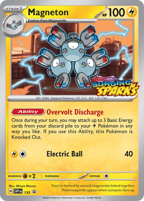 Magneton (153) [Scarlet & Violet: Black Star Promos] Hot on Sale