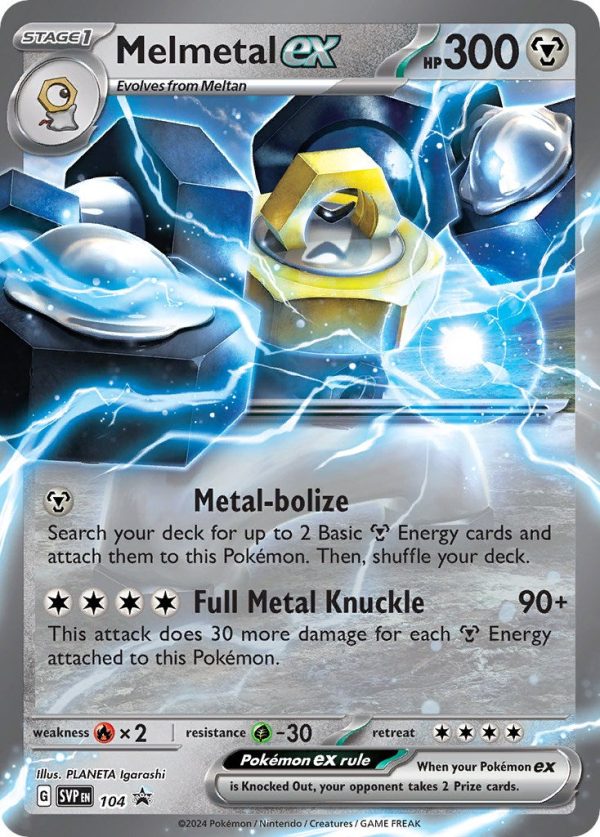 Melmetal ex (104) [Scarlet & Violet: Black Star Promos] For Cheap