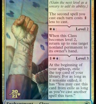 Monk Class [Dungeons & Dragons: Adventures in the Forgotten Realms Prerelease Promos] Hot on Sale