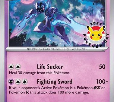 Ceruledge (040 091) (Pokemon Day 2024)(Cosmos Holo) [Scarlet & Violet: Black Star Promos] Sale