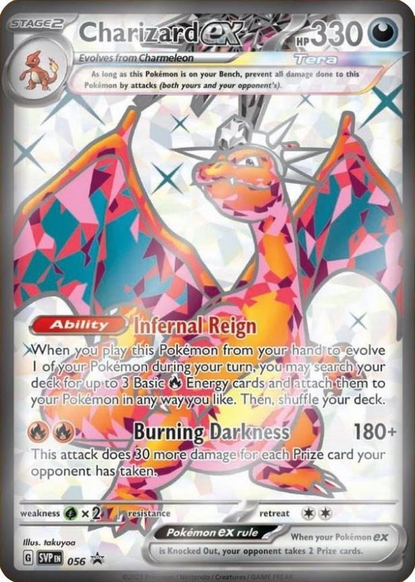 Charizard ex (056) [Scarlet & Violet: Black Star Promos] Supply