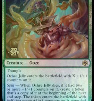 Ochre Jelly [Dungeons & Dragons: Adventures in the Forgotten Realms Prerelease Promos] For Sale