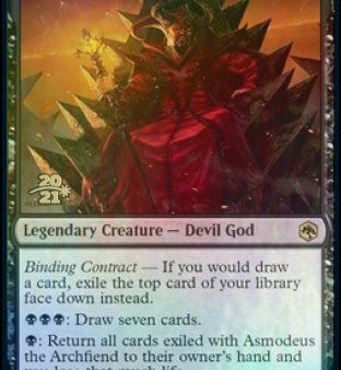 Asmodeus the Archfiend [Dungeons & Dragons: Adventures in the Forgotten Realms Prerelease Promos] Hot on Sale