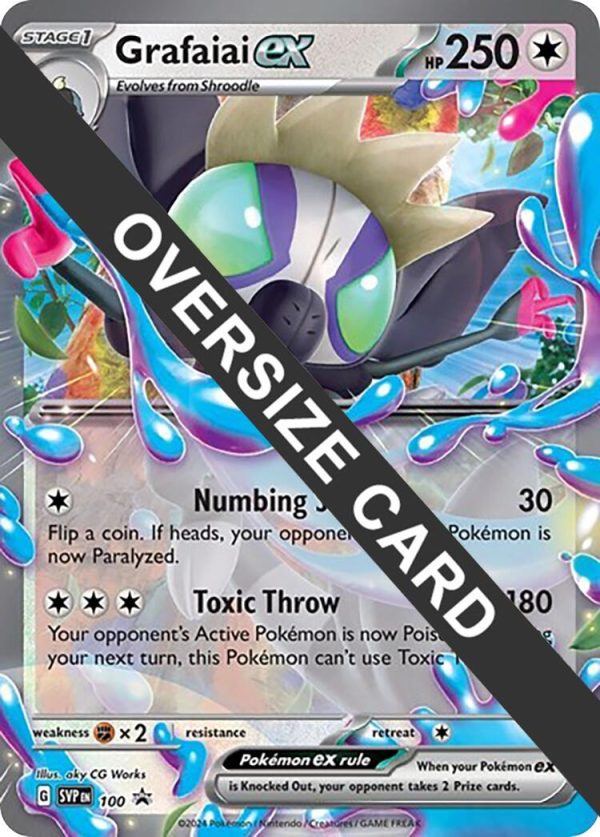 Grafaiai ex (100) (Jumbo Card) [Scarlet & Violet: Black Star Promos] Sale