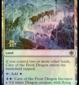 Cave of the Frost Dragon [Dungeons & Dragons: Adventures in the Forgotten Realms Prerelease Promos] Supply