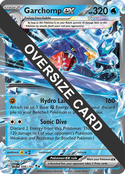 Garchomp ex (038) (Jumbo Card) [Scarlet & Violet: Black Star Promos] Online Sale