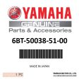 Yamaha - 18 hp only - 6BT-50038-51-00 Fashion