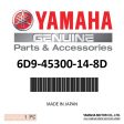 Yamaha Lower Unit Assembly  - F90 - F100 - 6D9-45300-14-8D - See Description For Applicable Models Online Hot Sale