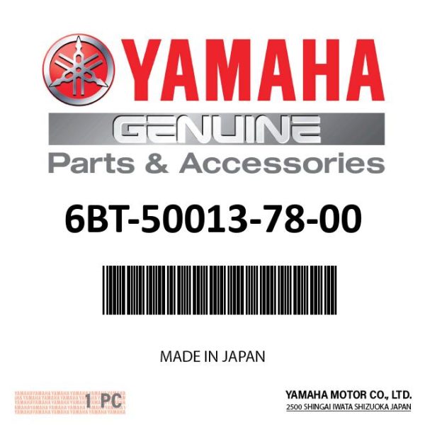 Yamaha - 12  backing plate only - 6BT-50013-78-00 Fashion