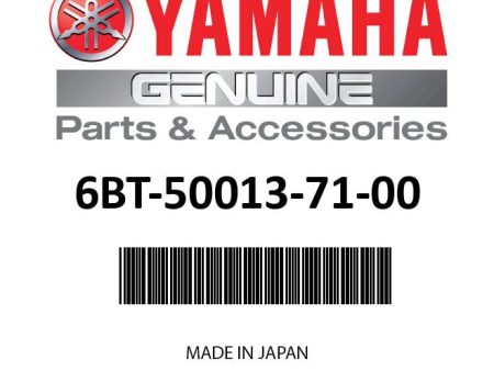 Yamaha - 10 bck plt - 6BT-50013-71-00 Fashion