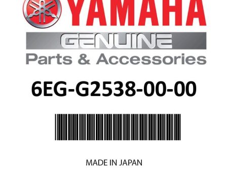 Yamaha - Bushing, pivot shaft - 6EG-G2538-00-00 Hot on Sale